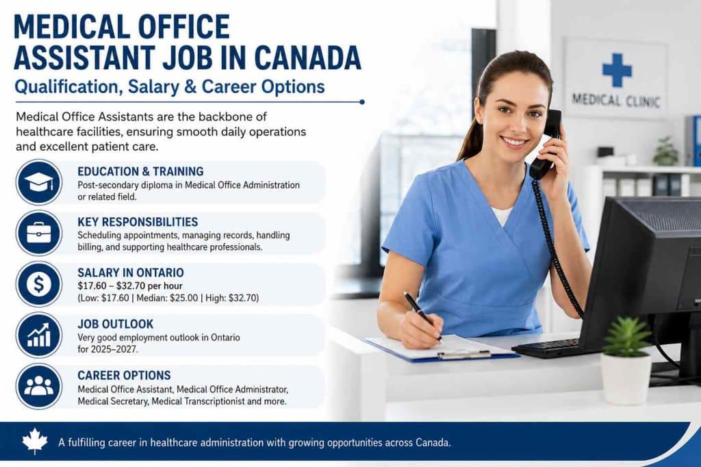 Medical Office Assistant job in Canada