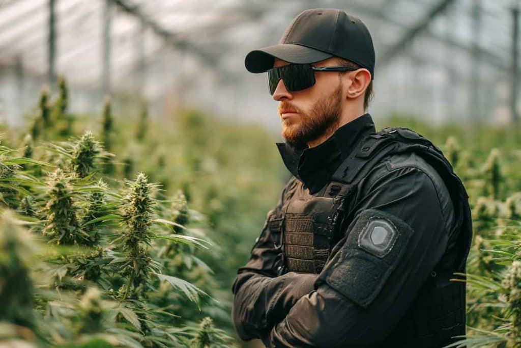 Cannabis head of security