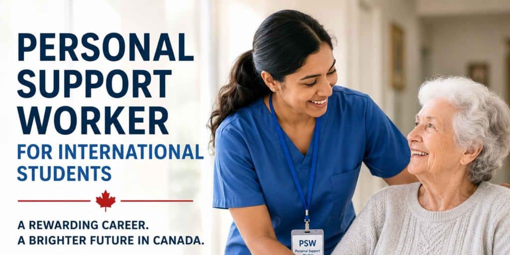 Personal Support Worker for International Students