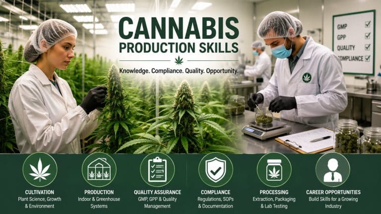 Cannabis Production Skills for Licensed Facilities